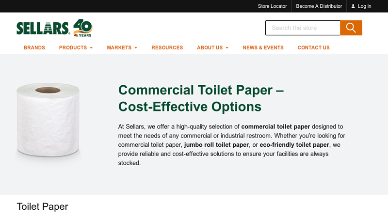Premium Commercial Toilet Paper Solutions