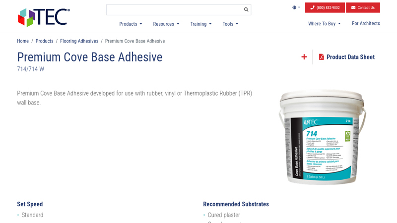 Premium Cove Base Adhesive
