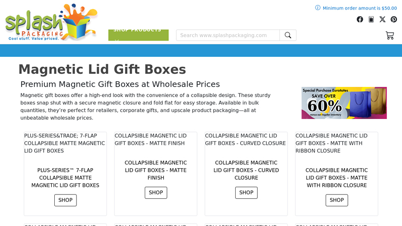 Premium Magnetic Gift Boxes at Wholesale Prices