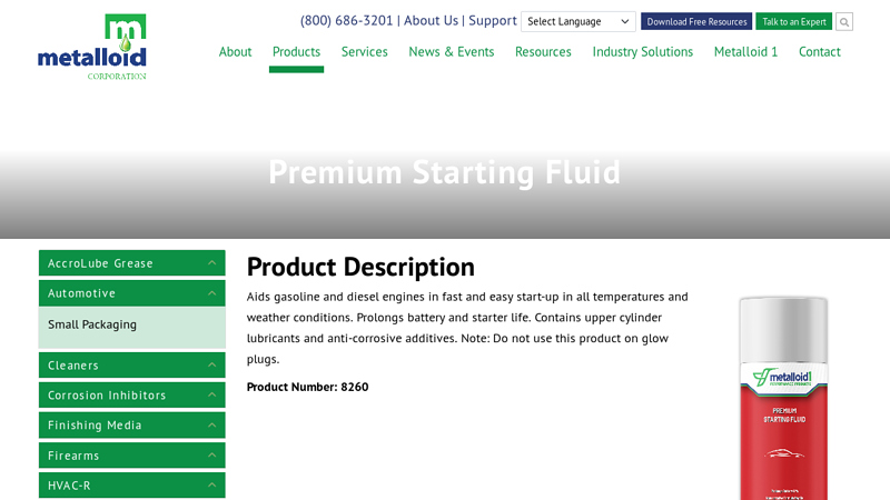 Premium Starting Fluid