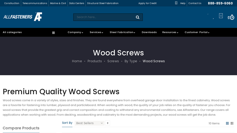 Premium Wood Screws