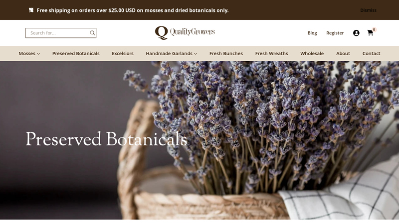 Preserved Botanicals & Bouquets