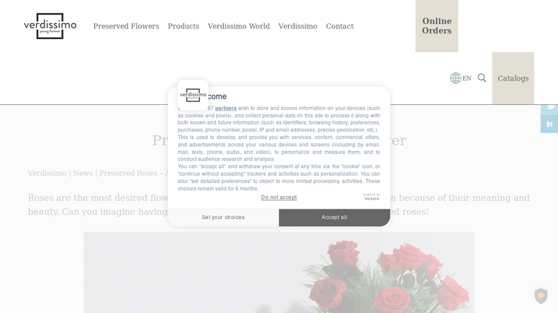 Preserved Roses 【 A Flower Forever 】