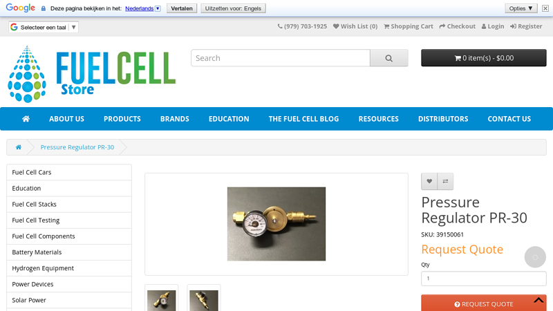 Pressure Regulator PR