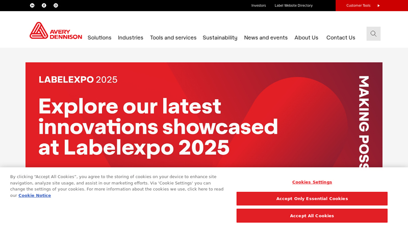 Pressure-Sensitive Labels & Adhesives