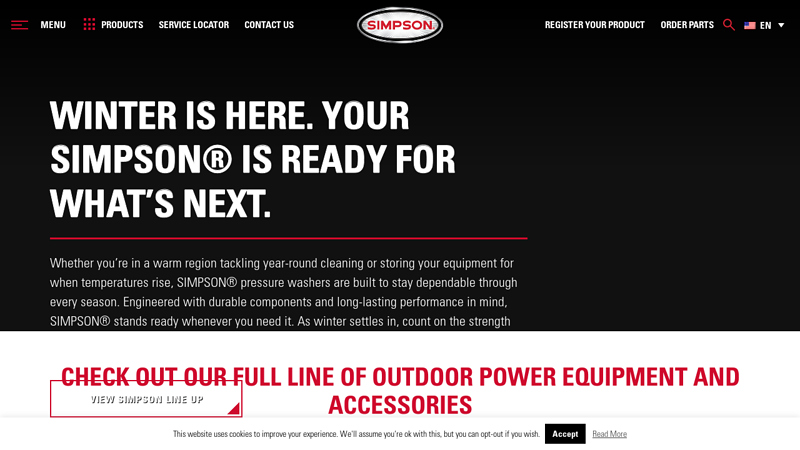 Pressure Washer Company & Manufacturer