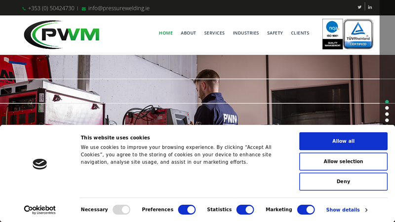 Pressure Welding Manufacturing