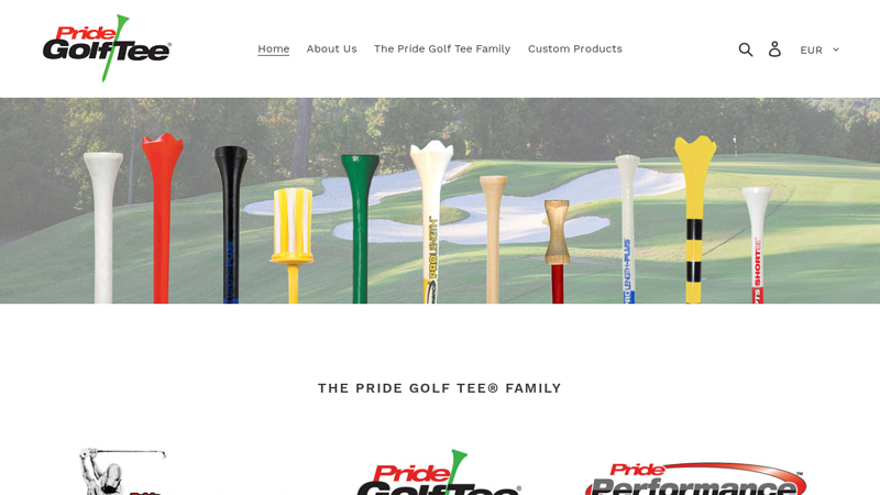 Pride Golf Tee