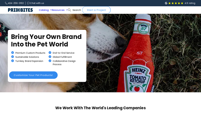 PrideBites Customize Pet Products