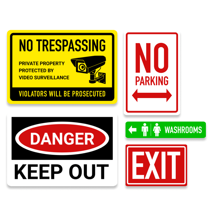 Print Aluminum Signs Wholesale