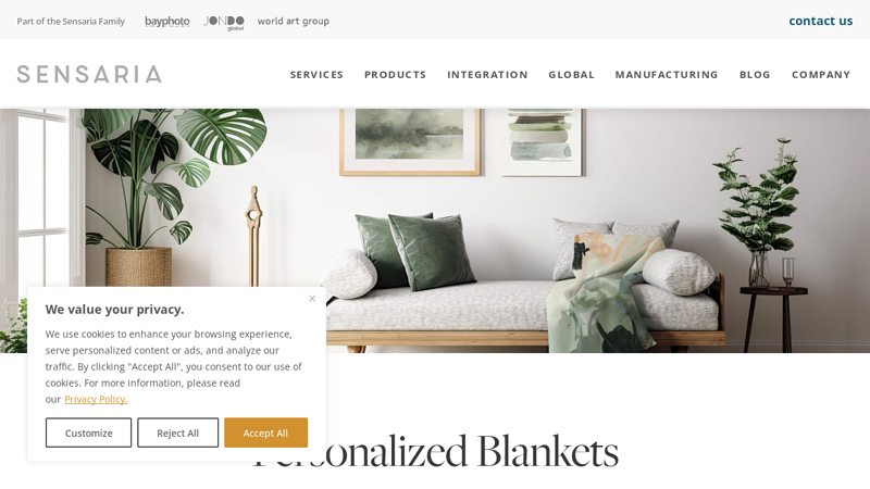 Print On Demand Custom Blankets (Fleece and Sherpa)