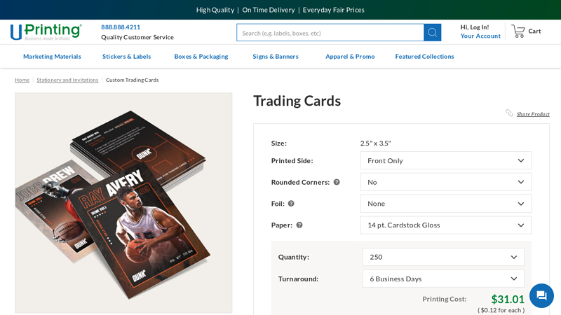Print Your Own Trading Cards for Sports and Games