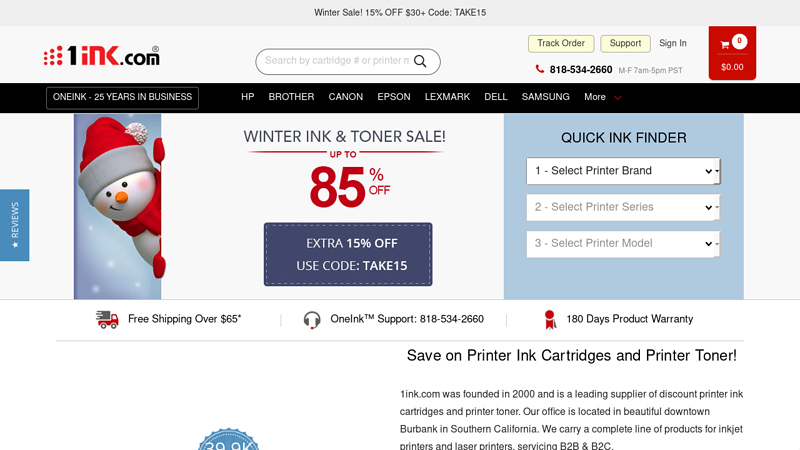 Printer Ink Cartridges and Printer Toner