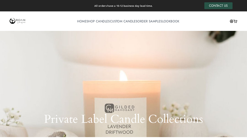 Private Label Candle Manufacturer