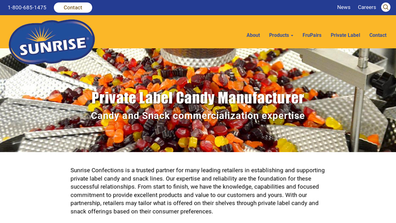 Private Label Candy Manufacturer