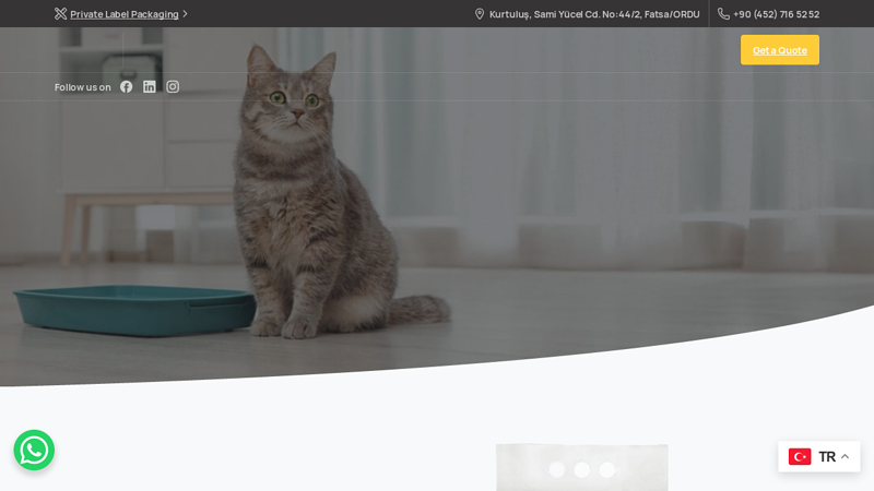 Private Label Cat Litter