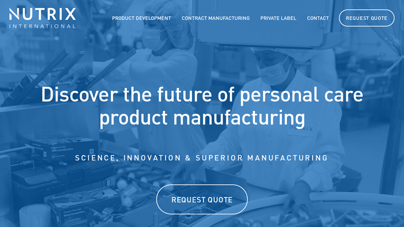 Private Label & Contract Manufacturer for Personal Care Products in ...