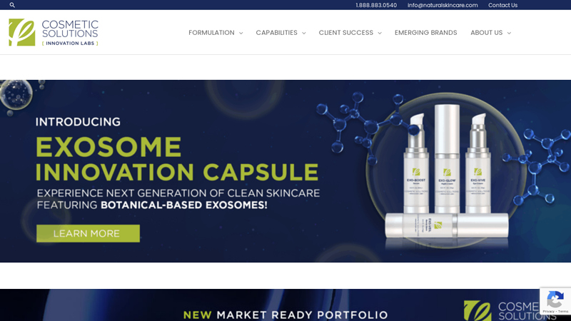 Private Label Skin Care Manufacturer, Cosmetic Solutions ...