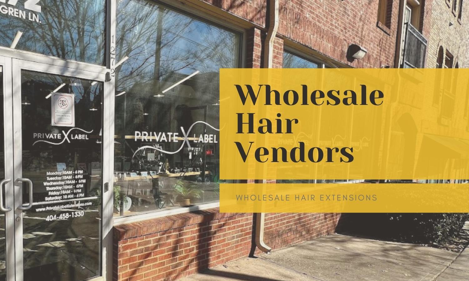 Private Label Wholesale: #1 Wholesale Hair Vendor