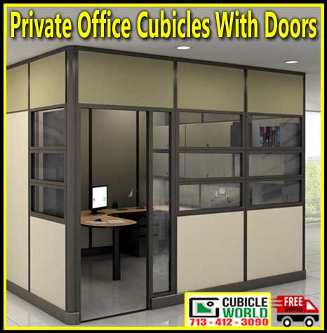 Private Office Cubicles with Doors
