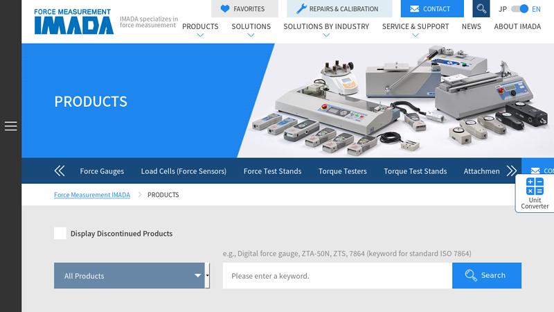 Products(Force tester)