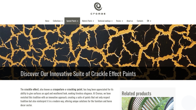 Professional Crackle Paint for Industry and Craftsmanship