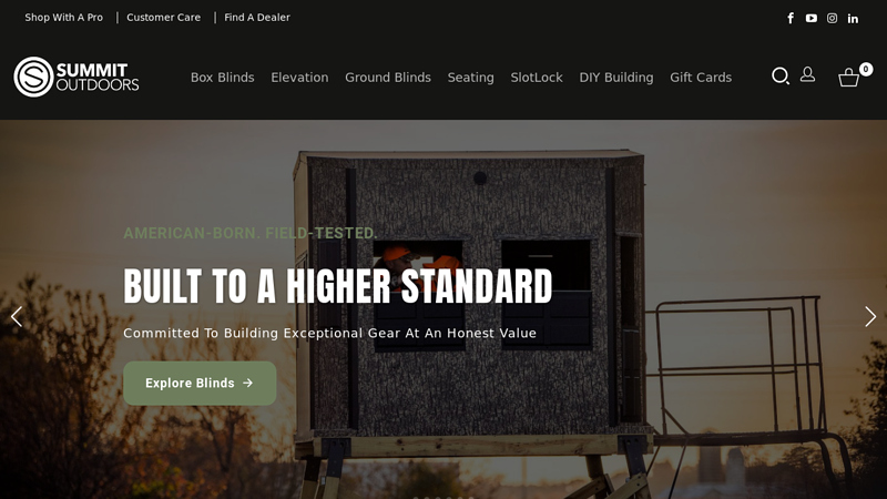 Professional Grade Hunting Blinds