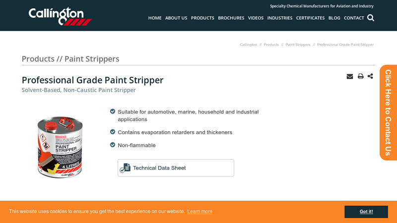 Professional Grade Paint Stripper