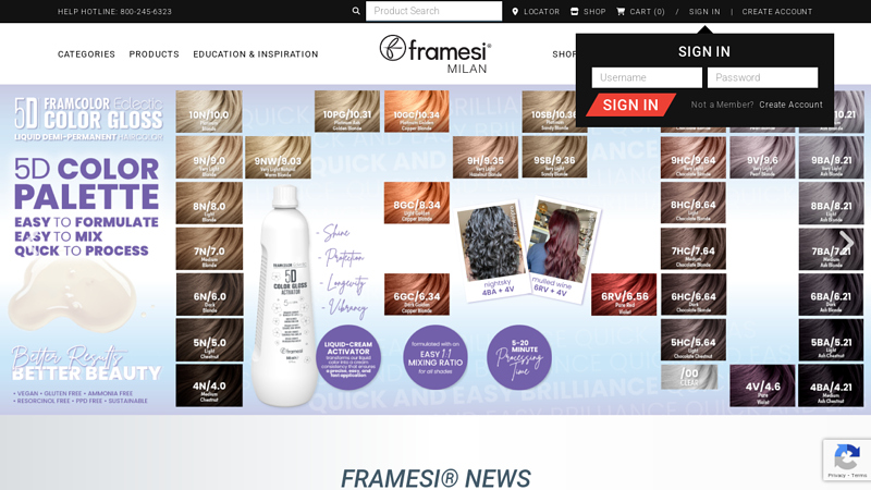 Professional Hair Color Products