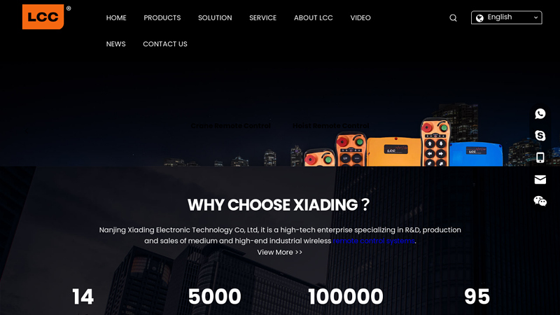 Professional Industrial & Crane Remote Control Manufacturer