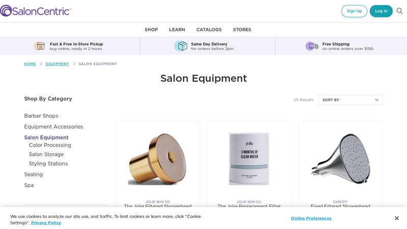 Professional Salon Equipment