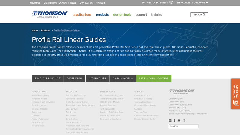 Profile Rail Linear Guides