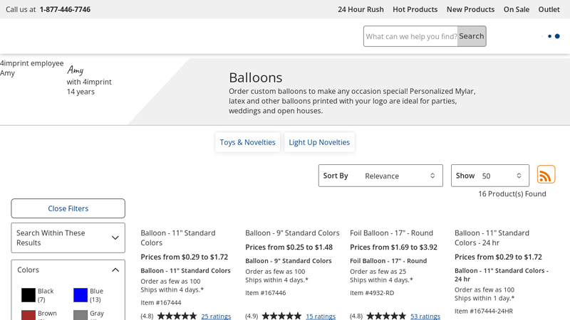 Promotional Custom Balloons with Logo