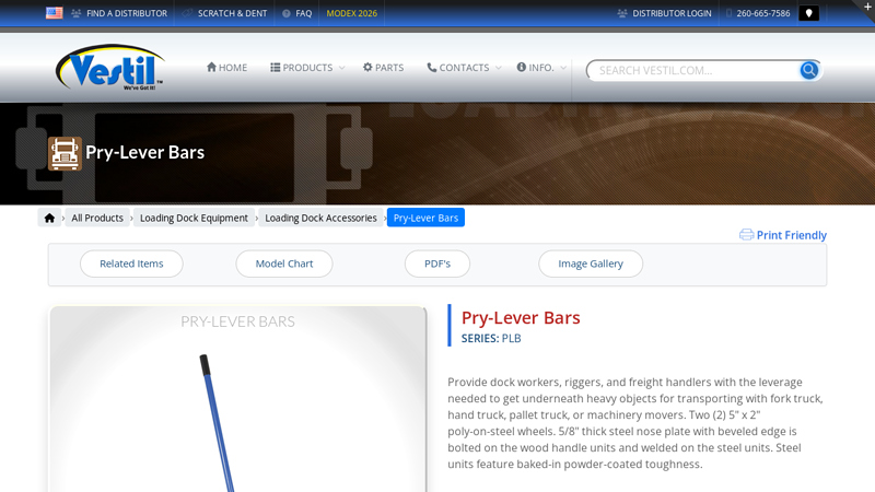 Pry-Lever Bars (PLB)
