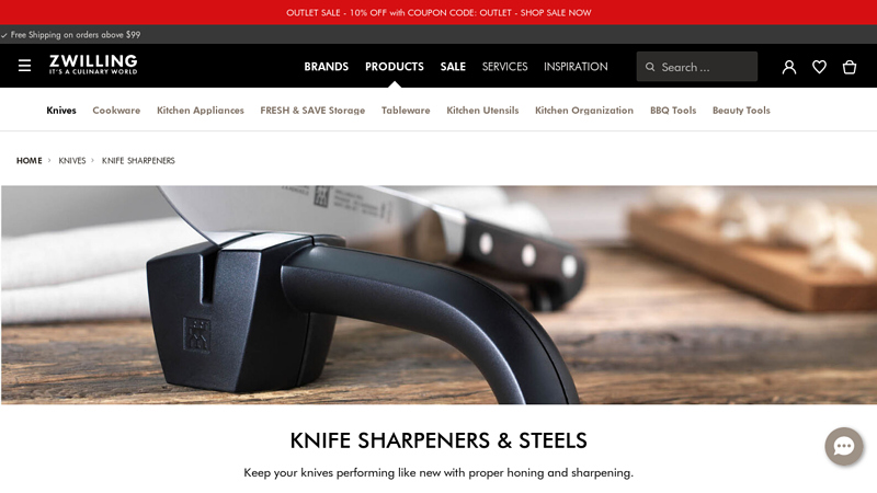 Pull Through Knife Sharpeners & Steels