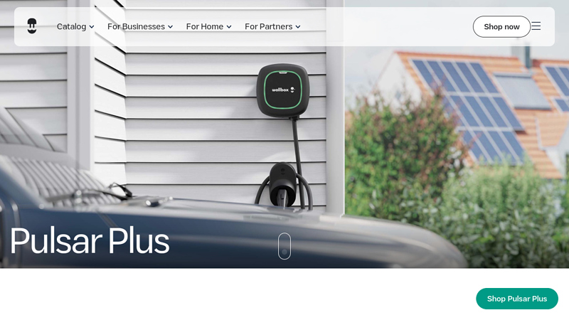 Pulsar Plus EV Charger - Solar & Smart Charger