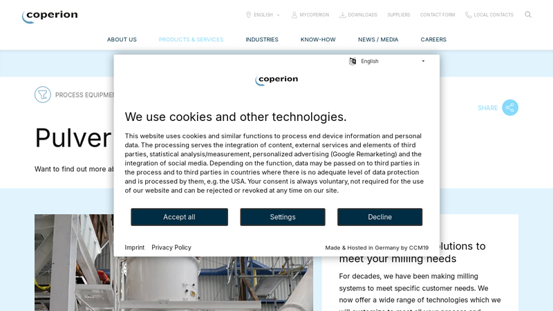 Pulverizing Equipment