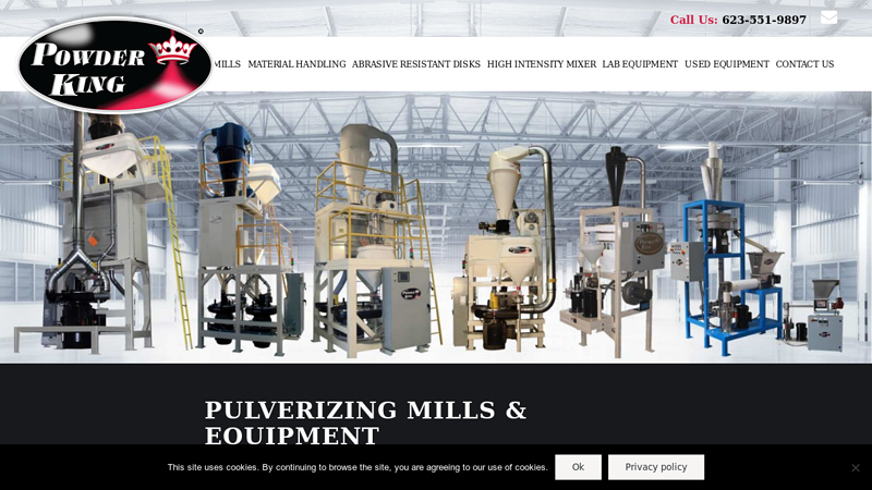Pulverizing Mills for Quality In-House Pulverizing