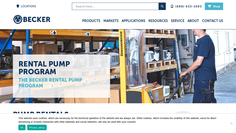 Pump Rentals
