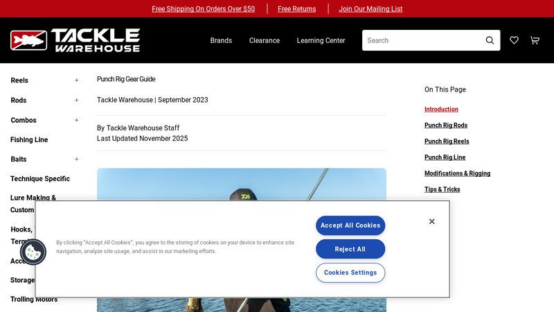 Punch Rig Gear Guide