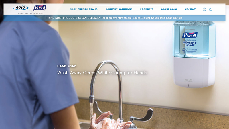 PURELL® Hand Soaps: Thoughtfully Formulated