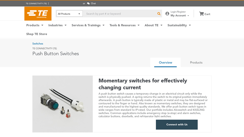 Push Button Switches