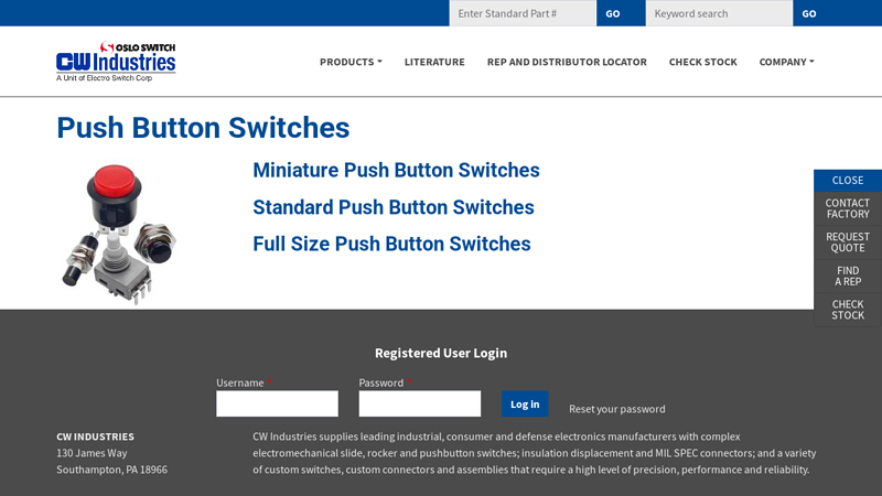 Push Button Switches