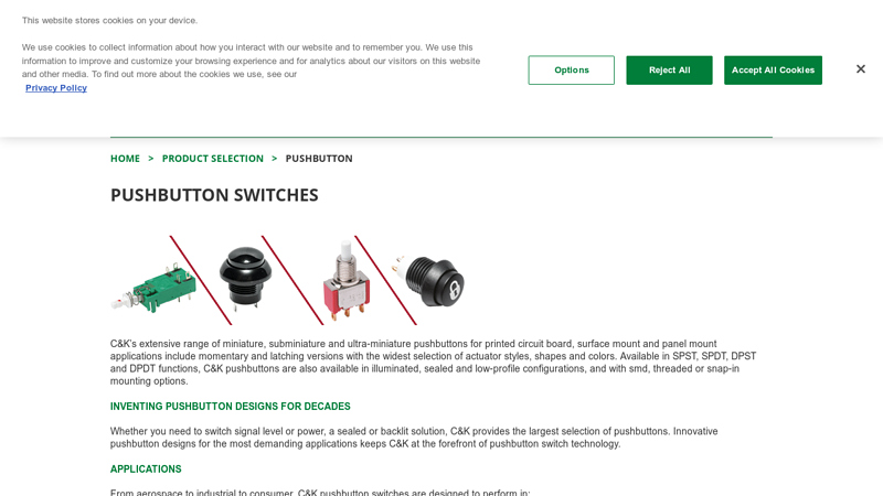 Pushbutton Switches