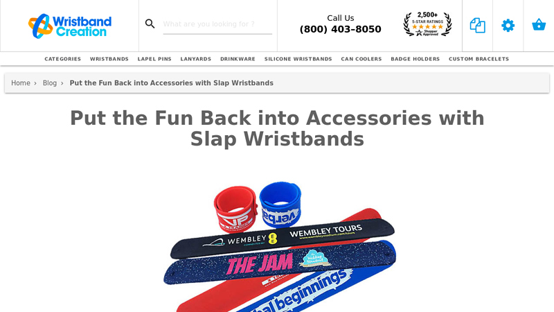 Put the Fun Back into Accessories with Slap Wristbands