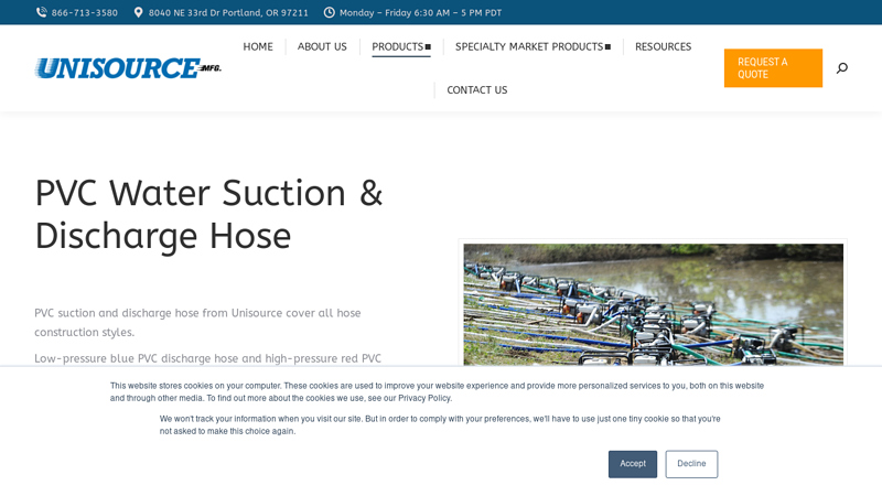 PVC Water Suction & Discharge Hose