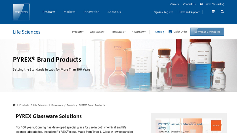 PYREX® Brand Glass Products