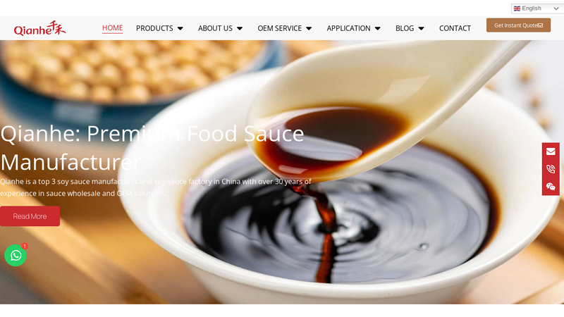 Qianhe: Leading Food Soy Sause Manufacturers