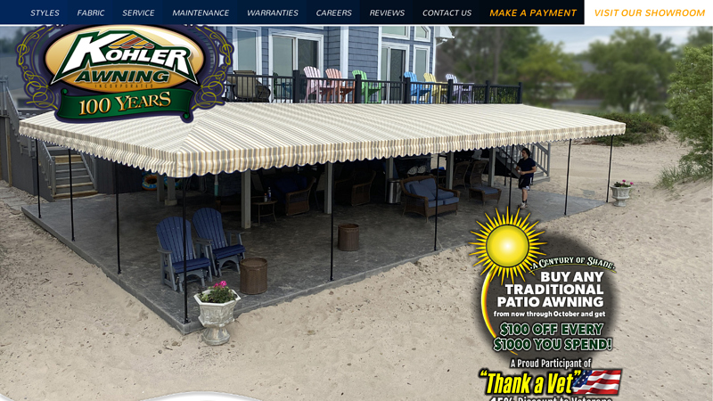 Quality awnings and screens since 1925