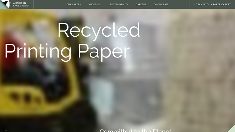 Quality sustainable paper products with optimal performance ...